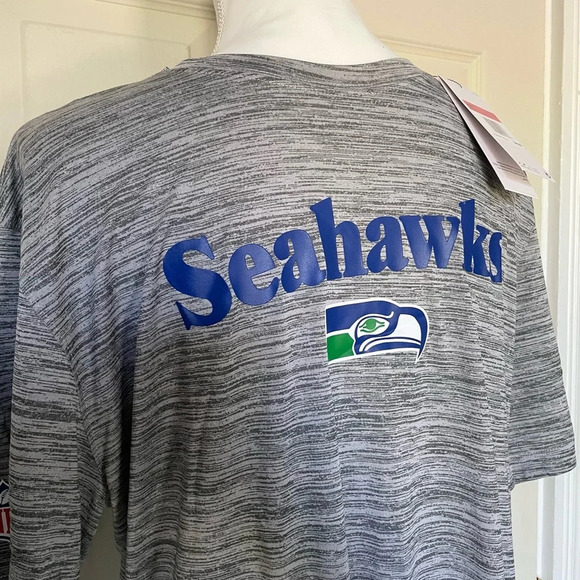 The Nike Tee Dri-Fit NFL Seattle Seahawks On Field Apparel Men's Large Shirt NWT - Picture 8 of 13